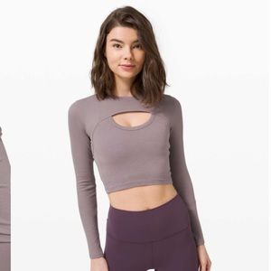 🍋 Lululemon LA Better Best Long Sleeve in Lunar Rock - NWT